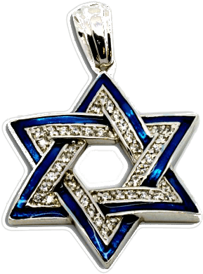 It Has Become A Common Symbol On The Synagogues And - Locket (600x450), Png Download