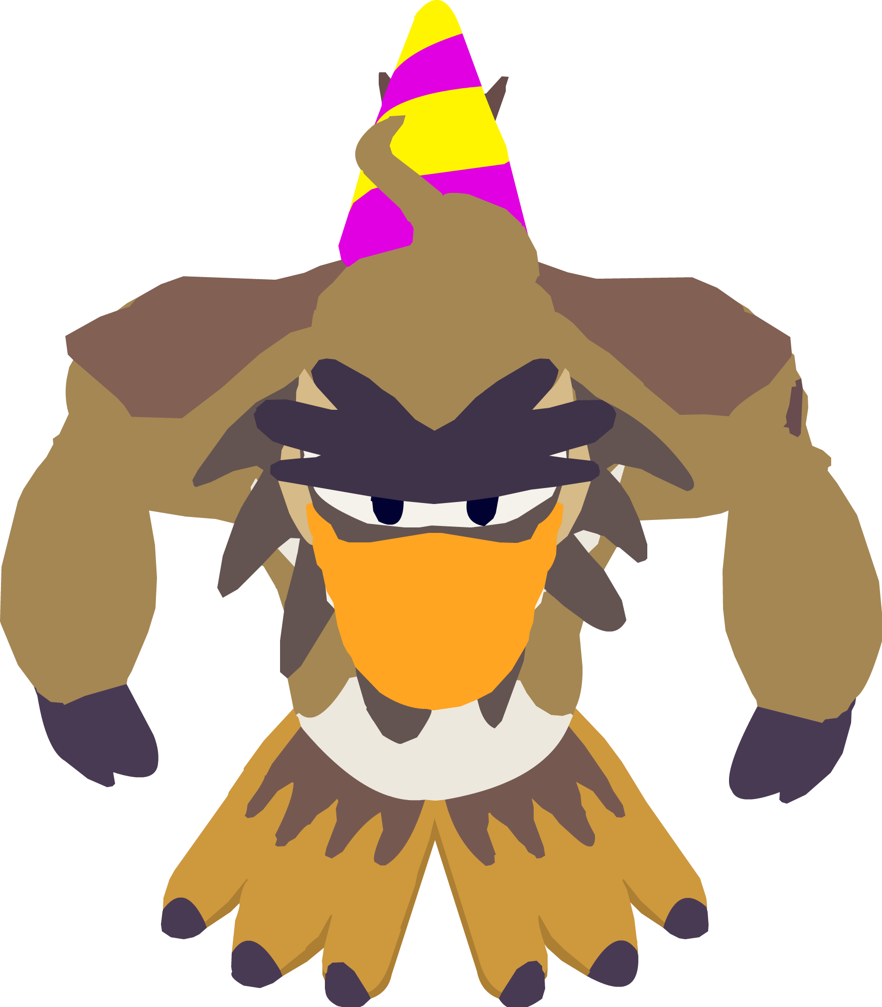 Questionmark - Club Penguin Mascots (1770x2020), Png Download