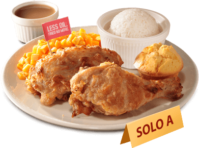 Solo A Omg Unfried Fried Chicken - Omg Unfried Fried Chicken Kenny Rogers (400x400), Png Download