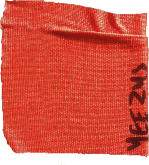 Kanye West's - Red Tape Png (476x524), Png Download