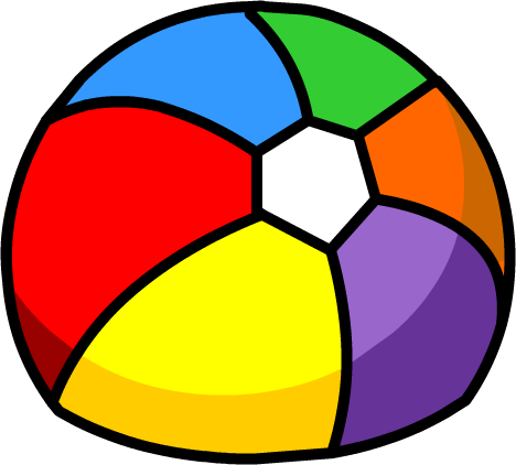 Beach Ball Hydro Hopper - Beach (468x422), Png Download