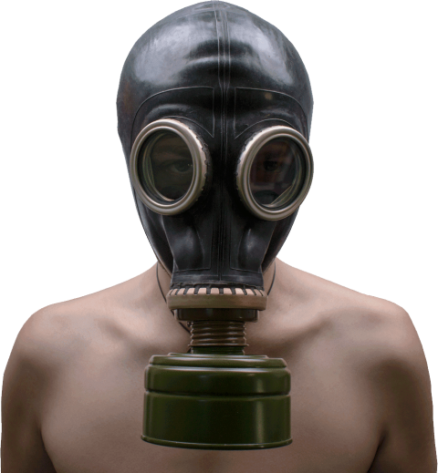 Free Png Gas Mask Png Images Transparent - New Soviet Gas Mask Gp-5". Scary Gas Mask Was Made (480x519), Png Download