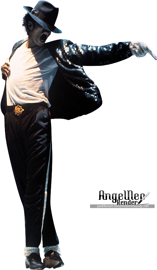 Michael Jackson Render (546x916), Png Download