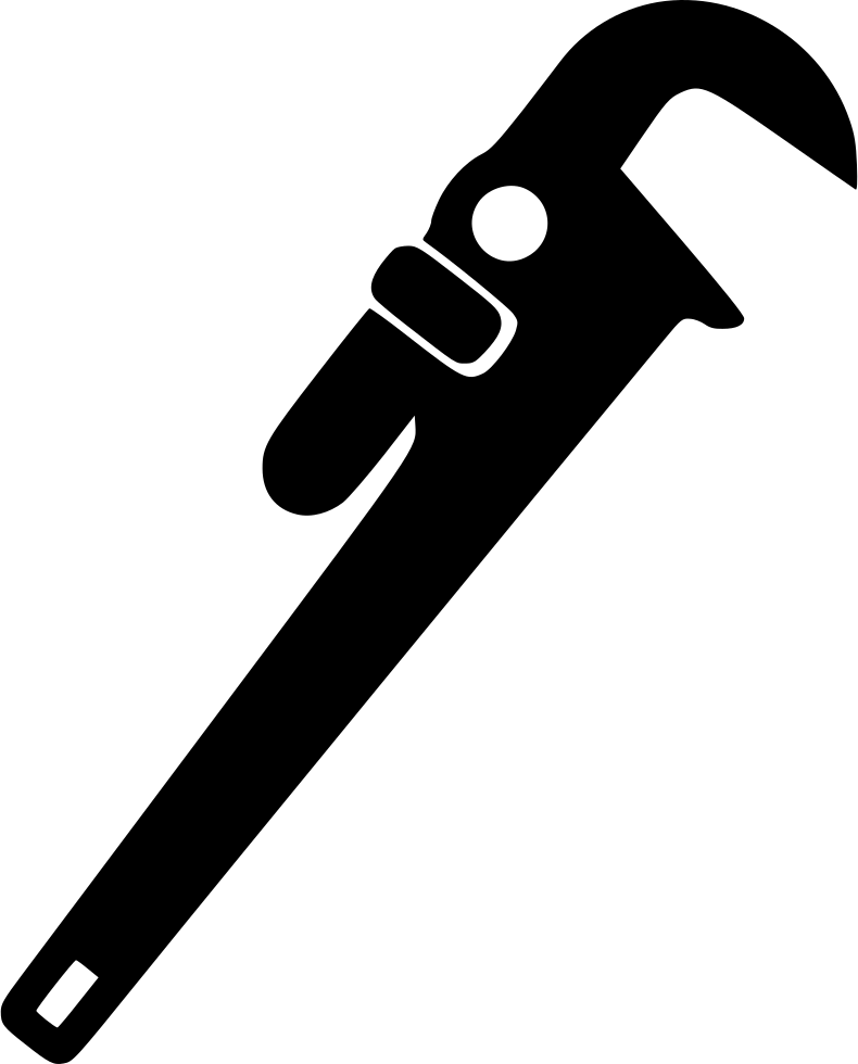 Adjustable Wrench Plumbing Masonry Tool Comments - Plumbing Tool Png (790x980), Png Download