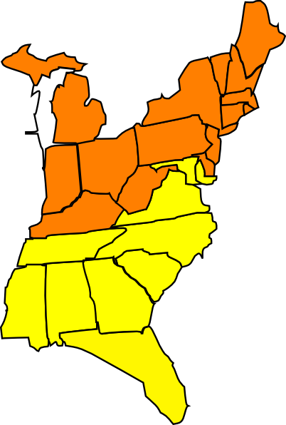How To Set Use Us Map Regional Clipart (402x596), Png Download