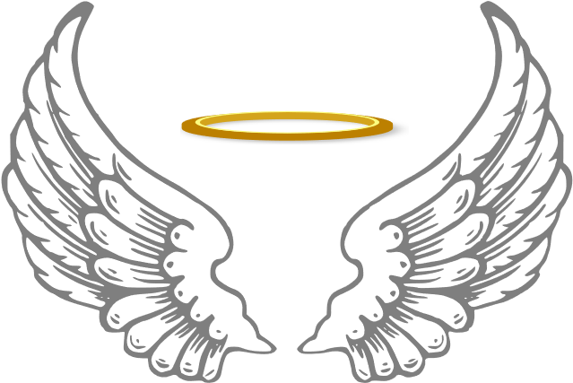 Switch - Halo And Wings Png (640x480), Png Download