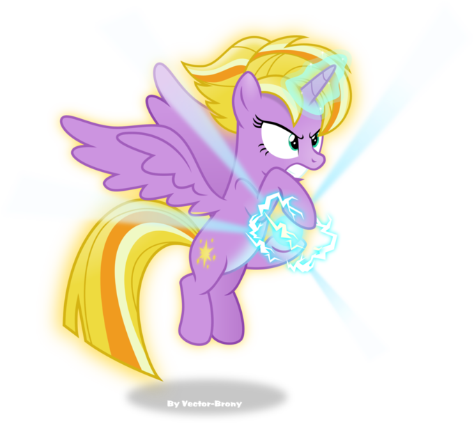 By Vector-brony Twilight Sparkle Pony Rainbow Dash - Super Saiyan Twilight Sparkle (680x609), Png Download