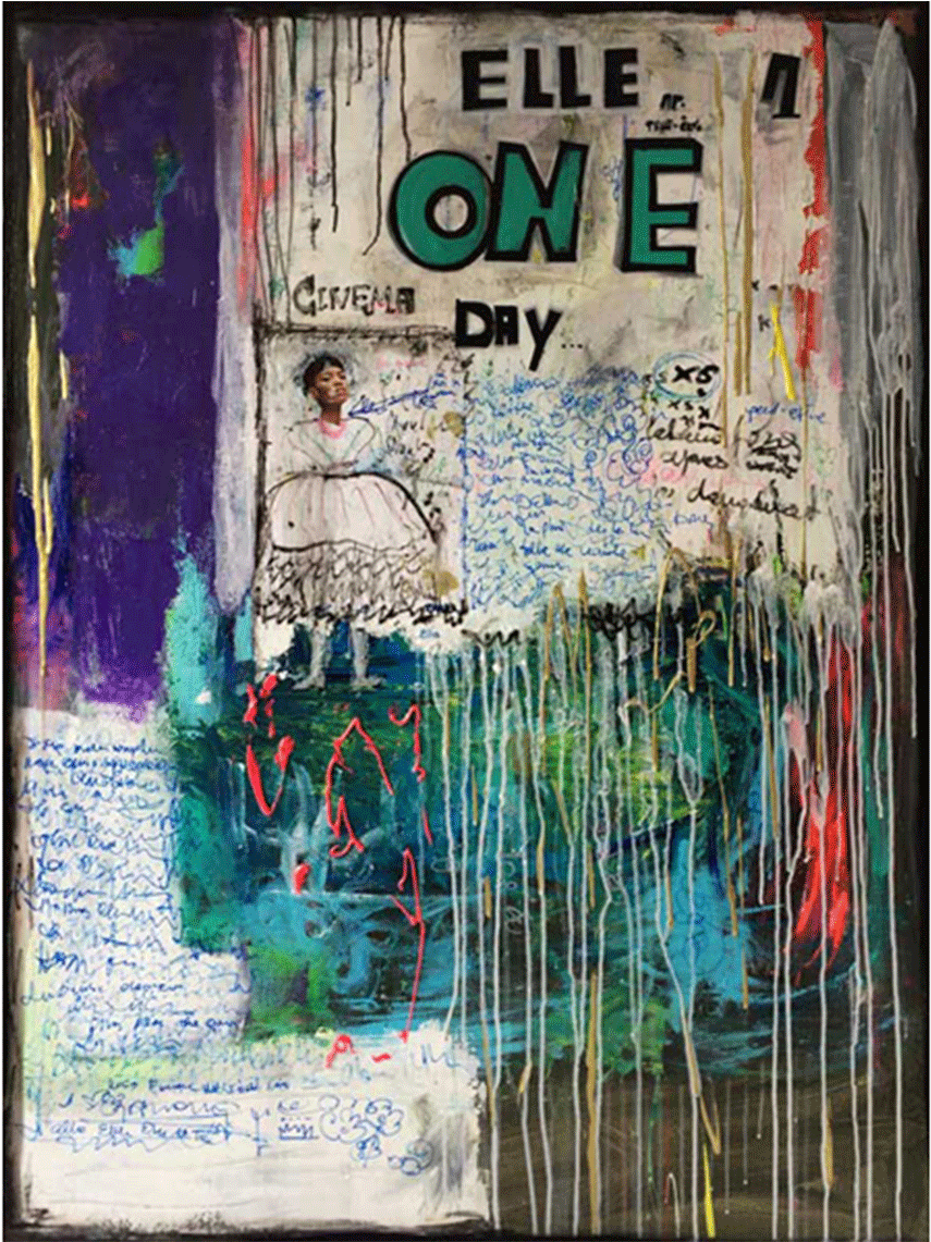 Marzena Lavrilleux Barbie Noire, - Visual Arts (1860x1140), Png Download