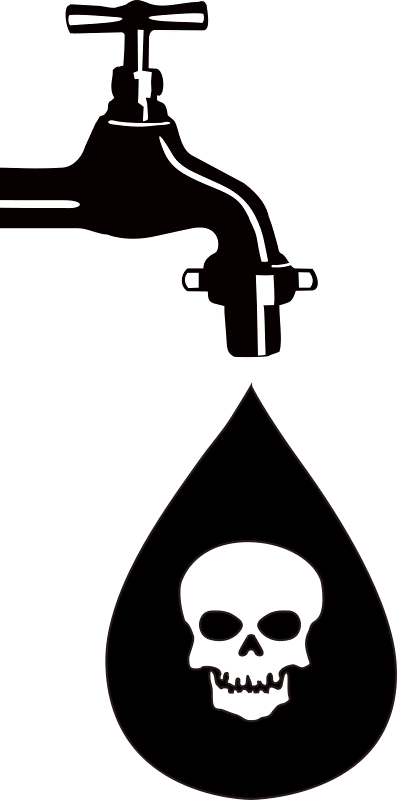 Poison Water Shower Curtain (397x800), Png Download