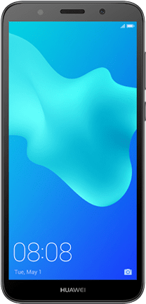 Huawei Y5 2018 Black (378x480), Png Download
