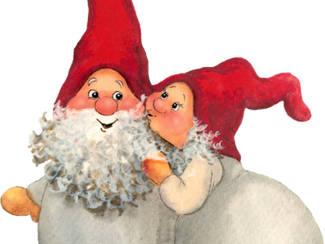 Gnome Clipart Couple - Christmas Day (640x480), Png Download