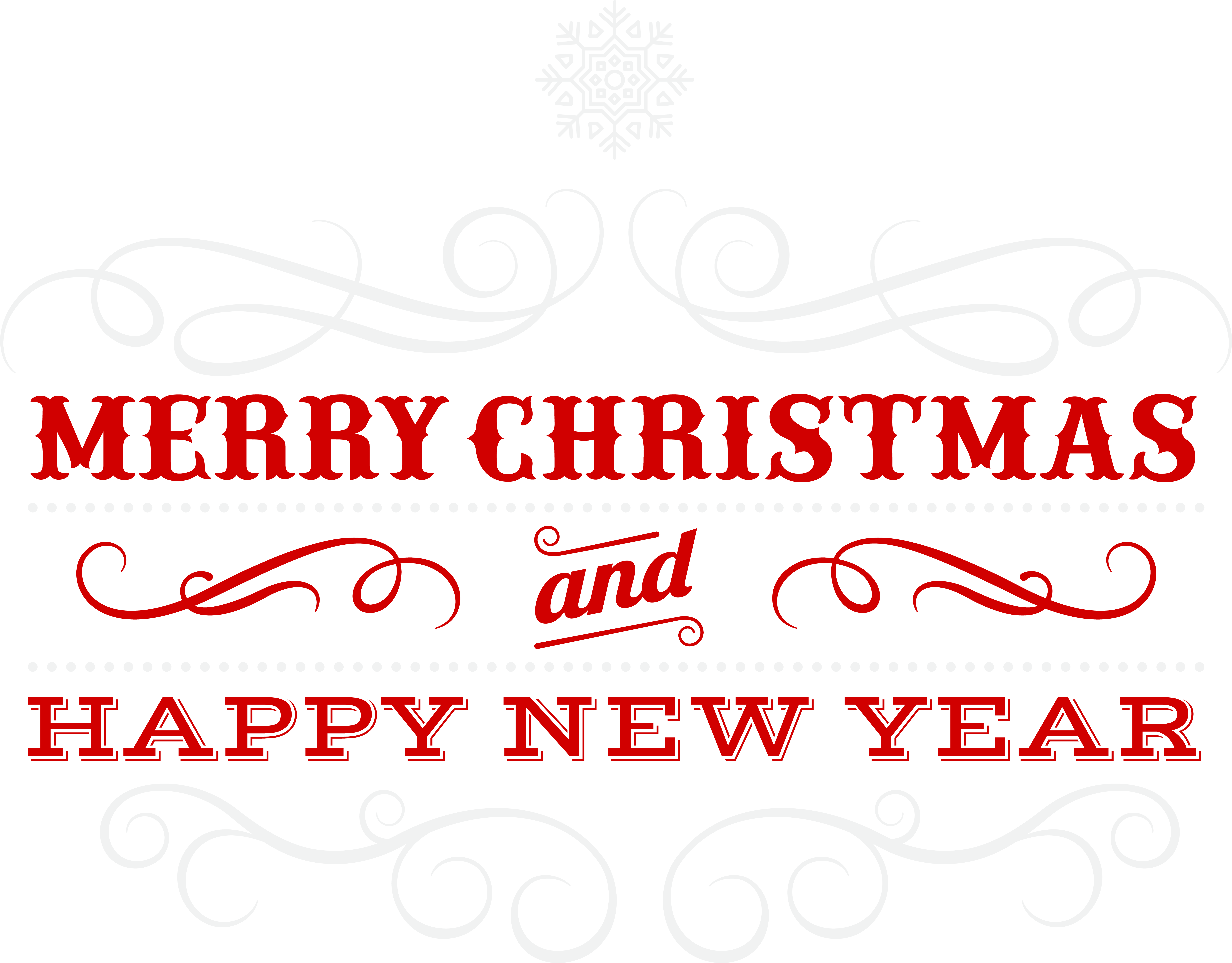 Download Merry Christmas And Happy New Year Png With 15 For PNG Image