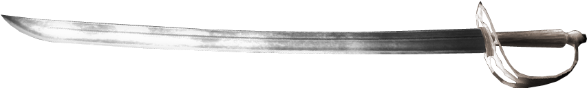 Ac3 Hanger Sword - Sword (1044x342), Png Download