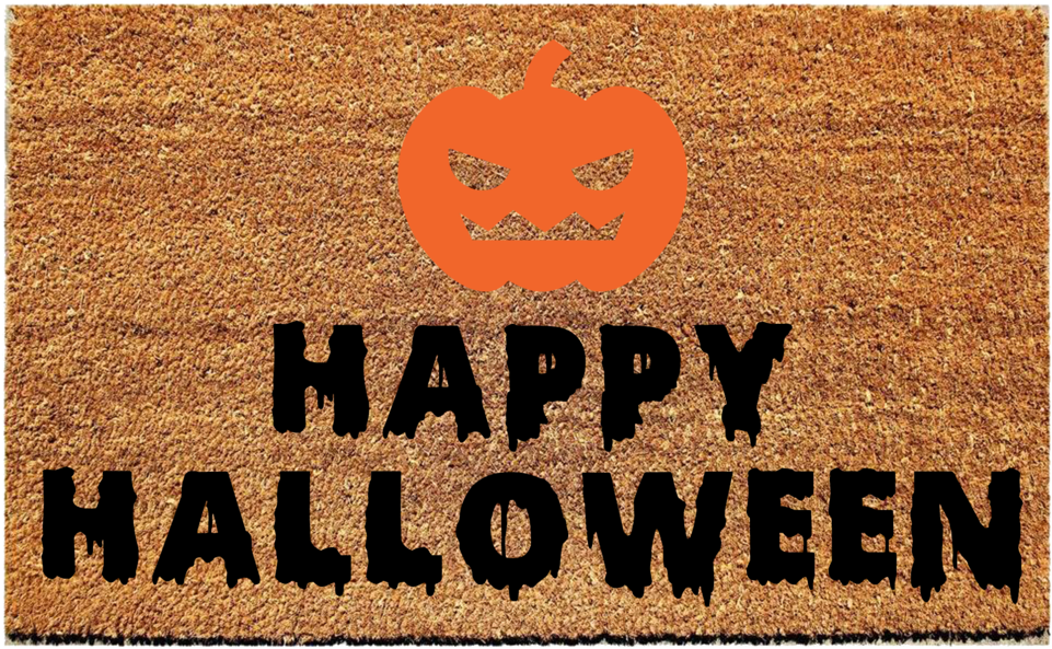 Happy Halloween Doormat - Scary Happy Halloween Witch Costume T-shirt, Hoodie (1024x640), Png Download