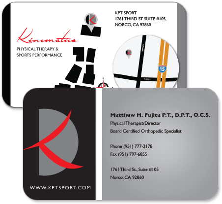 Physical Therapist Business Cards Custom Business Card - Custom Business Card (550x550), Png Download