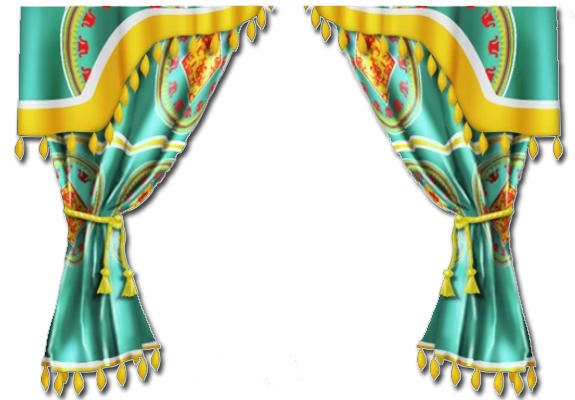 Indian Diner Curtain 2 - Wiki (575x400), Png Download