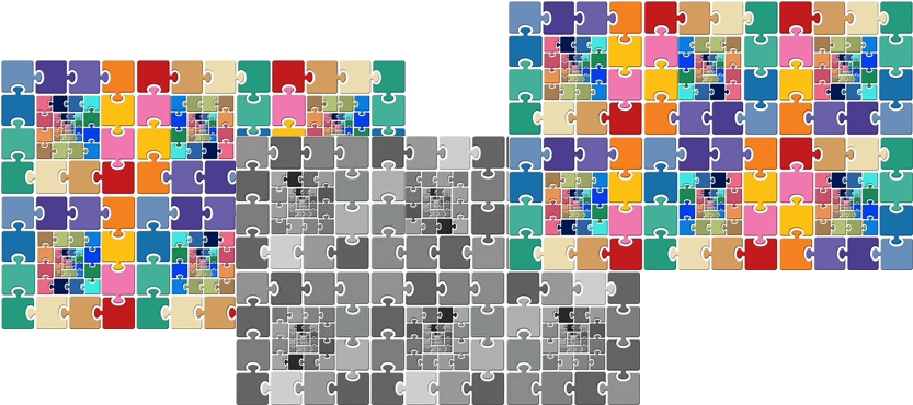 Puzzle - Tile (1000x436), Png Download
