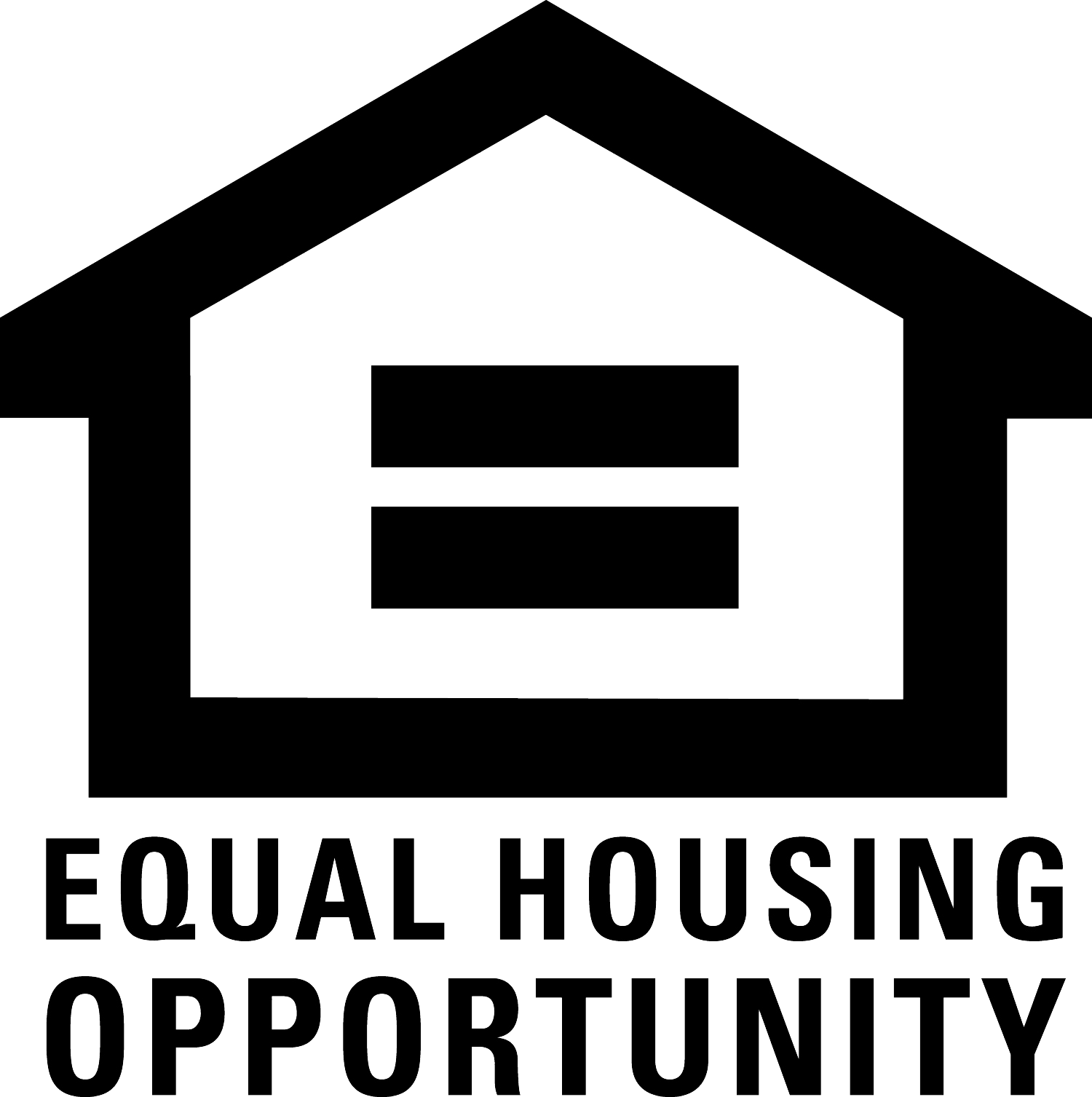 Equal Opportunity Housing Logo Png (1500x1507), Png Download