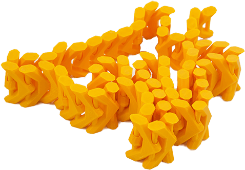 3d Printed Structure In The Material Abs And Color - Single-chain Polymer Nanoparticles: Synthesis, Characterization, (500x346), Png Download
