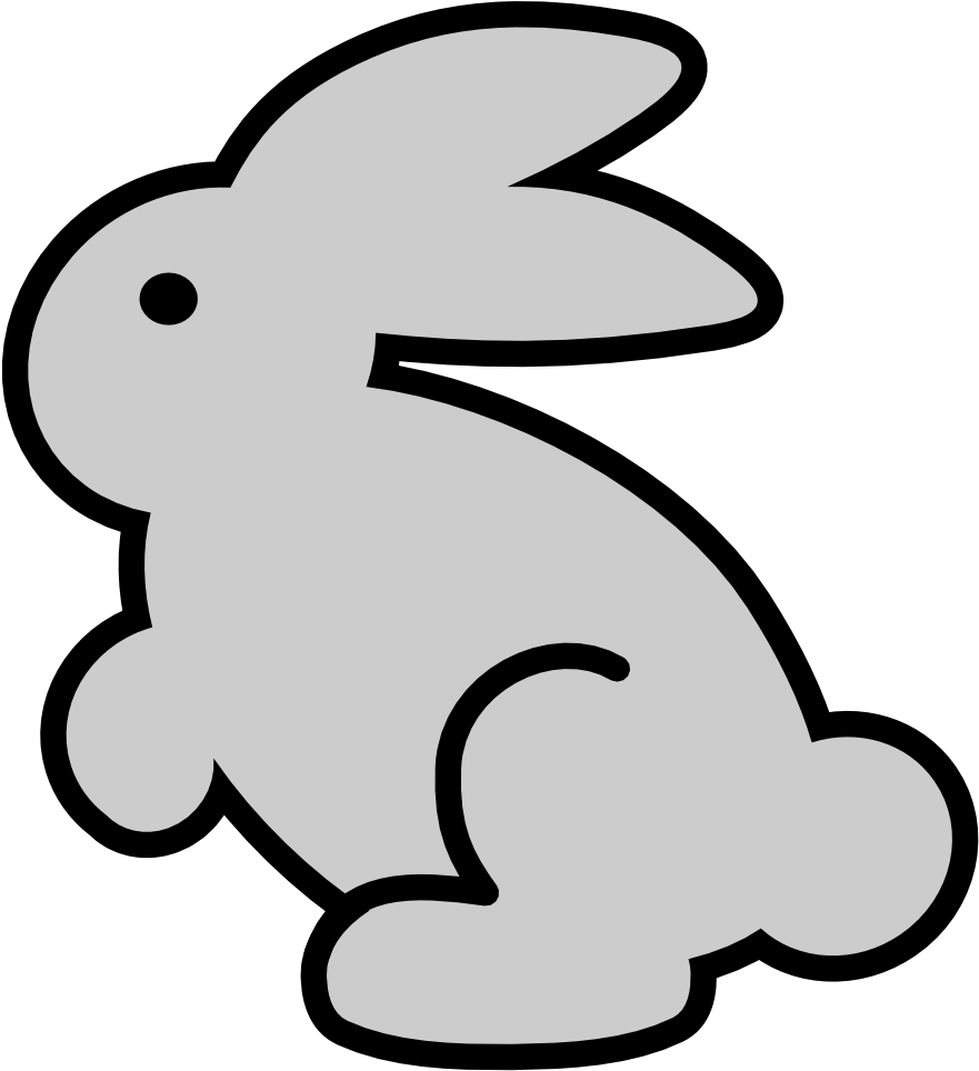 Bunny Rabbit Clipart Free Download Best Bunny Rabbit - Bunny Clipart (999x999), Png Download