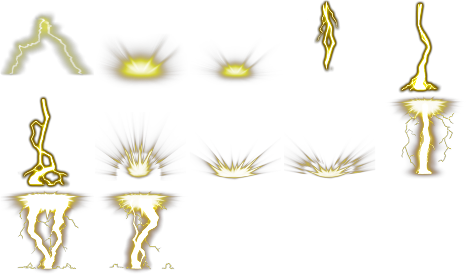 Click For Full Sized Image Thunder 1 - Rpg Maker Vx (960x576), Png Download