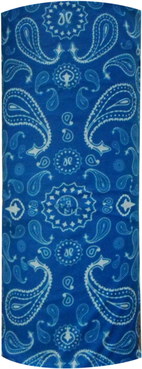 Blue Paisley Bali Bandana - New Skull Bandana Bike Camouflage Tube Neck Face Mask (1400x1400), Png Download