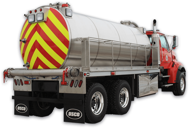 Fusion Vacuum Tanker - Tank Truck (650x440), Png Download