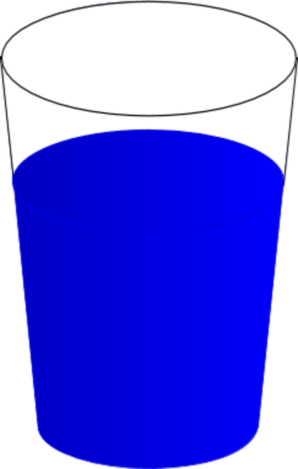 Drinking Glass Cup With Red Punch - Drinking Glass Clip Art (600x944), Png Download