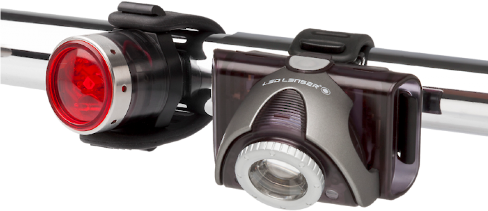 Ledlenser® B5r B2r Bike Light Pack Limited Stock - Led Lenser Seo B5r Bike Light Grey (1000x1000), Png Download