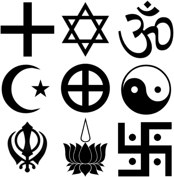 Religion Symbol Sticker - Other Religions (600x600), Png Download