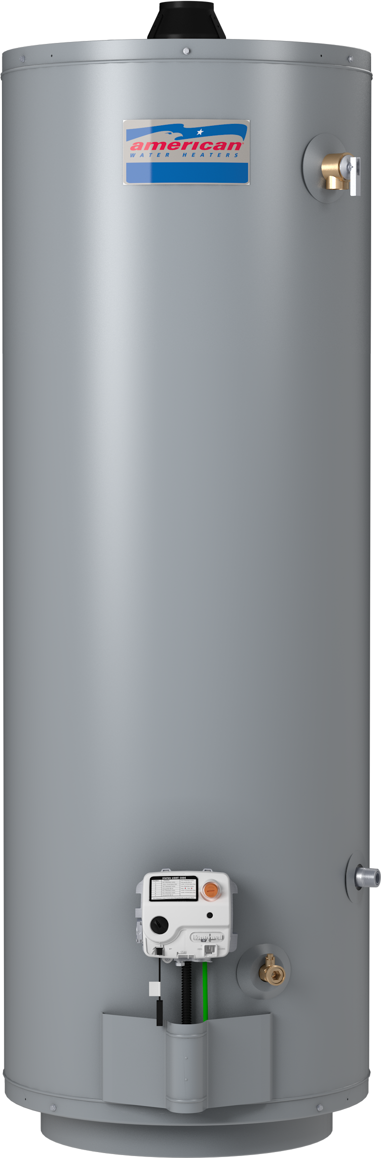 Png - American Water Heater 2486993 American Short Atmospheric (2000x3000), Png Download