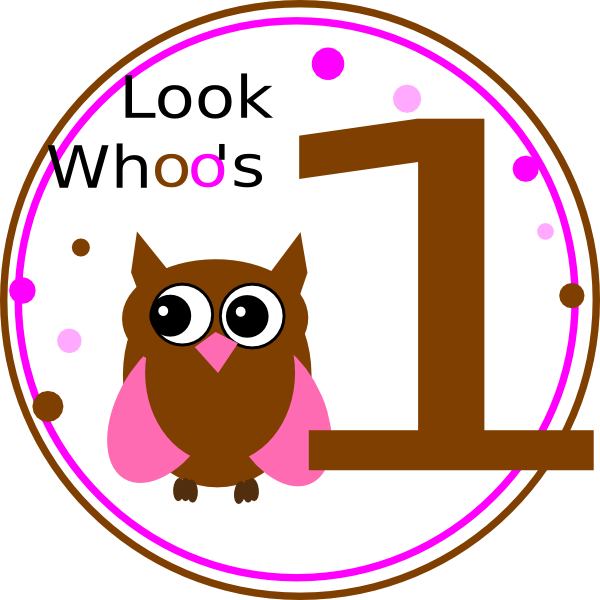 Owl Birthday Svg Clip Arts 600 X 600 Px (600x600), Png Download