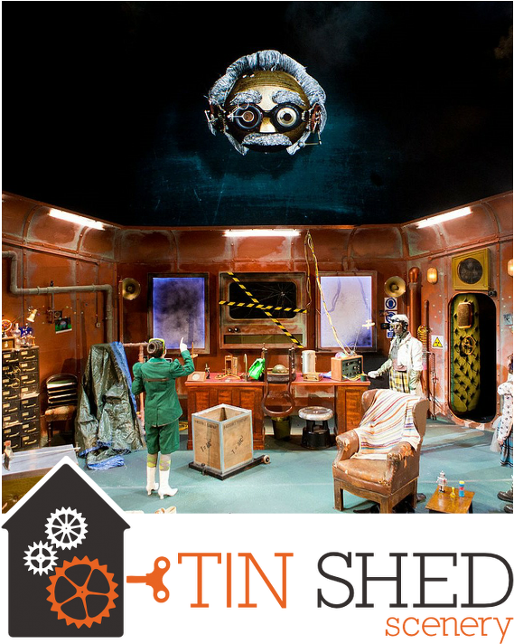 Tin Shed Scenery - The Energy Show (748x748), Png Download