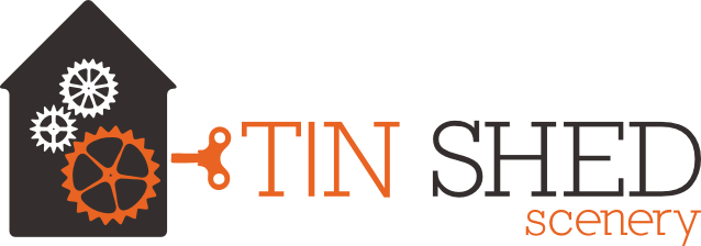 Tin Shed Scenery Logo Png - Parallel (638x224), Png Download