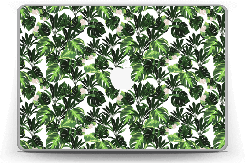 Green Leaves - Macbook Pro 13-inch (800x559), Png Download