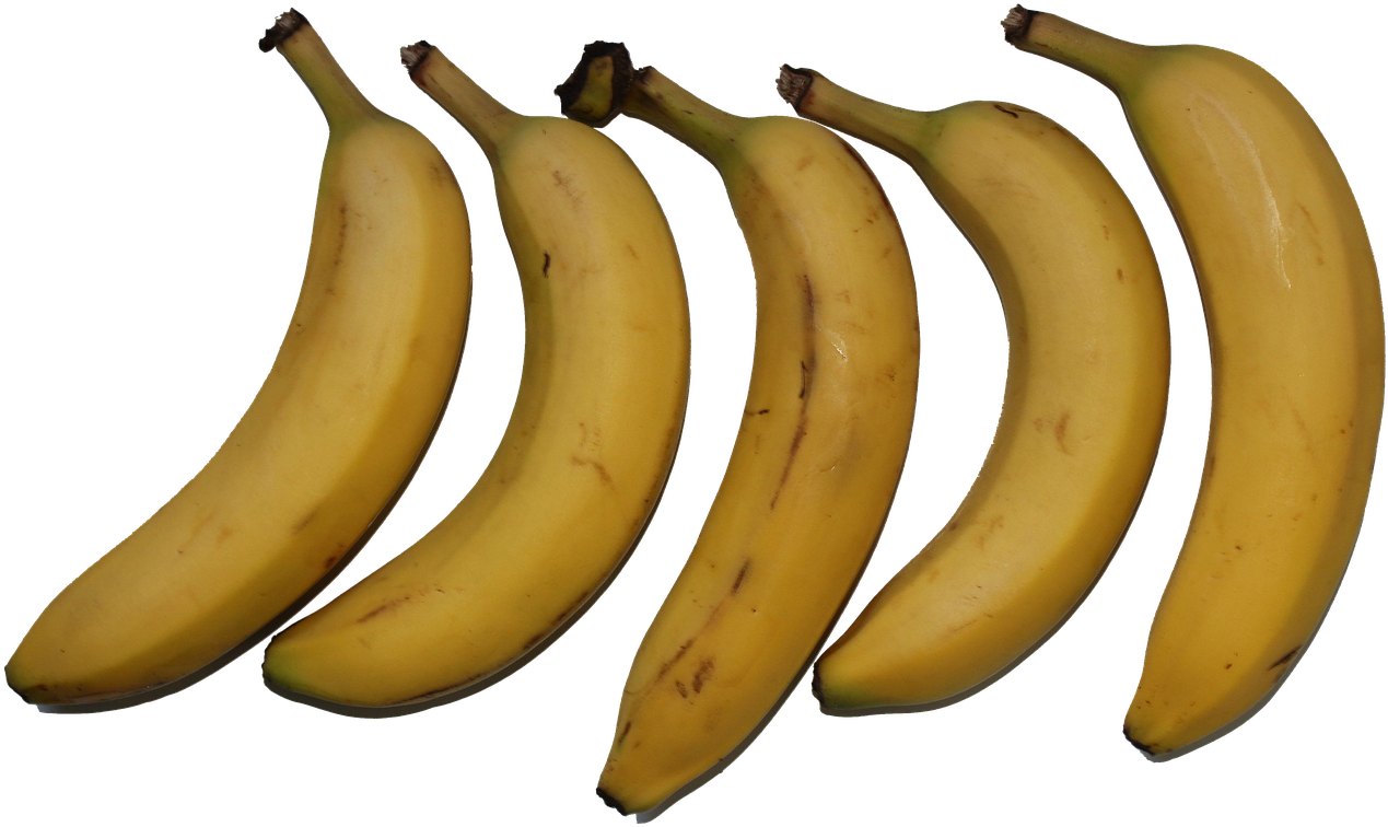 Fruit, Banana, Png, Fresh, Food, Healthy, Organic, - Png Bananes (960x578), Png Download