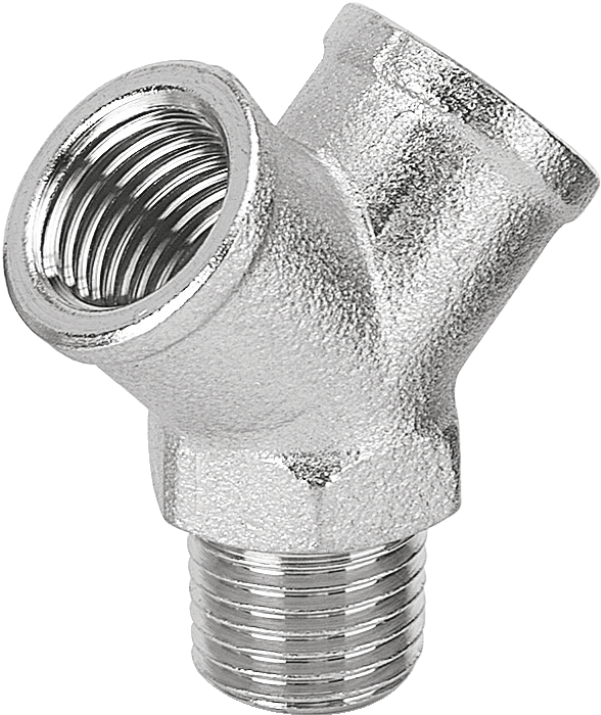 Download Y Piece With Male Tapered Centre Leg / Parallel Female