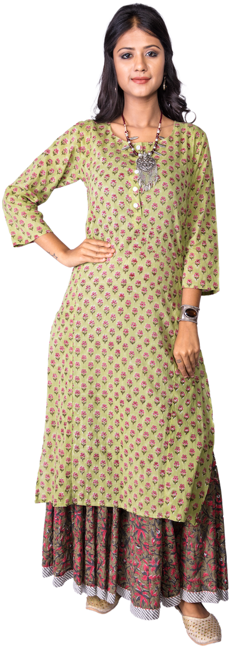 Kurti Top (1000x1500), Png Download