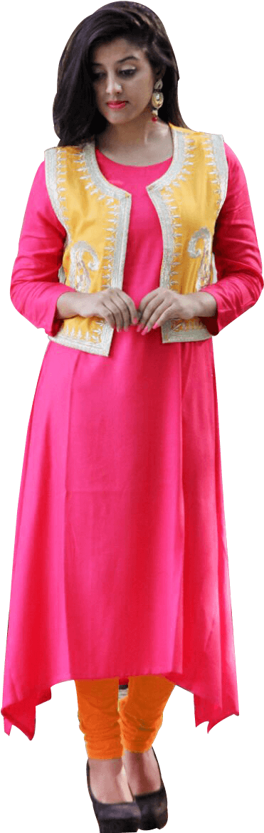 Long Kurti - Photo Shoot (853x1280), Png Download