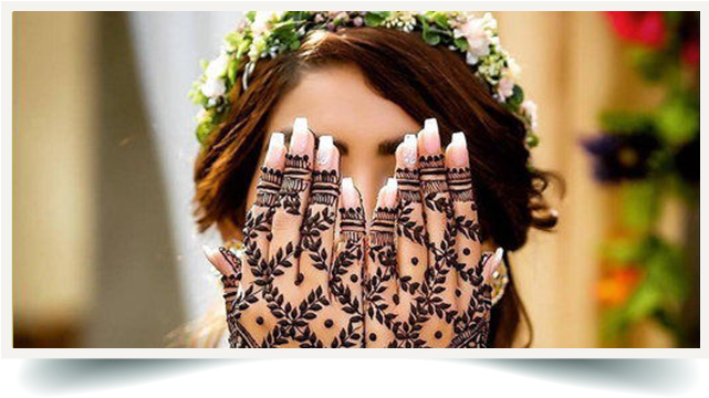 Colourful, Joyous And Enthusiasm Are The Basic Additives - Bridesmaid Mehndi Design (667x383), Png Download
