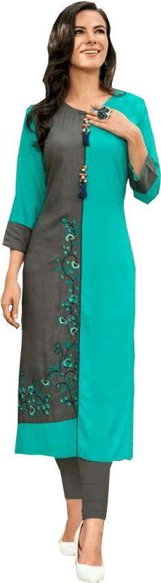 Kurti Top (800x960), Png Download
