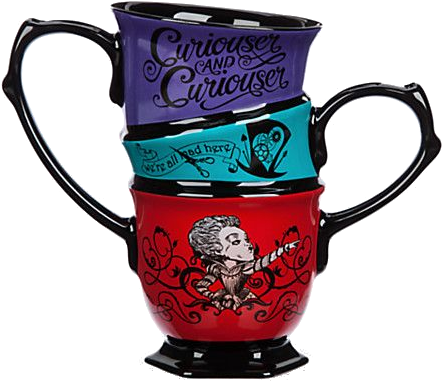 Alice Im Wunderland - Alice Through The Looking Glass Cup (470x470), Png Download