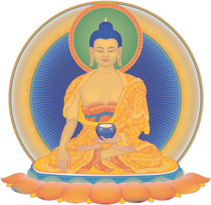 Buddha Clipart Mahayana - Kadampa Buddhism (889x889), Png Download