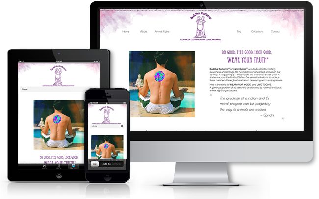 Buddha Bottoms - Creative Studio Websites (650x422), Png Download