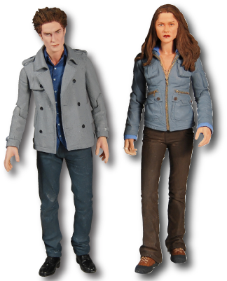 Edward & Bella - Edward And Bella Neca (500x400), Png Download