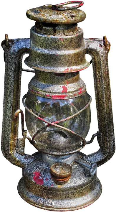 Lamp,lantern,kerosene Lamp,light,kerosene Lantern,outdoor - Lantern (500x815), Png Download