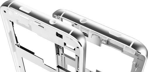 X4-frame - Nuu Mobile X4 (507x248), Png Download