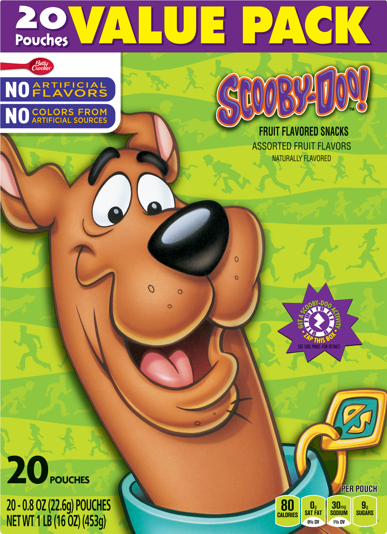 Fruit Snacks Scooby Doo Snacks Value Pack 20 Pouches - Makes Scooby Doo Fruit Snacks (1800x1800), Png Download