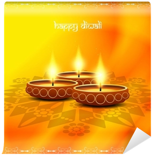 Classic Background Design For Diwali Festival Wall - Diwali (400x400), Png Download