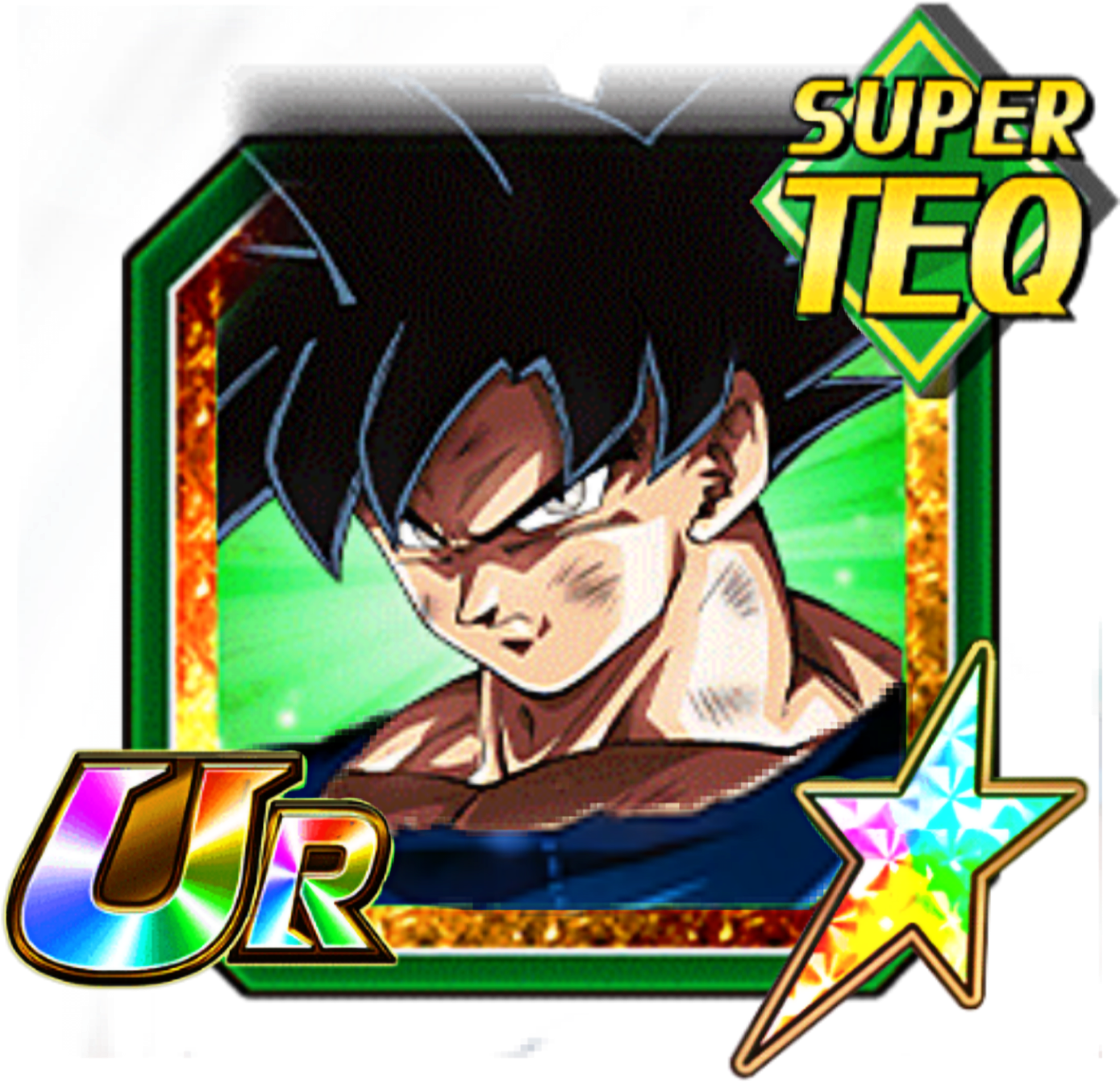 Picsart 07 28 - Ultra Instinct Goku Dokkan Battle In Party (1390x1359), Png Download